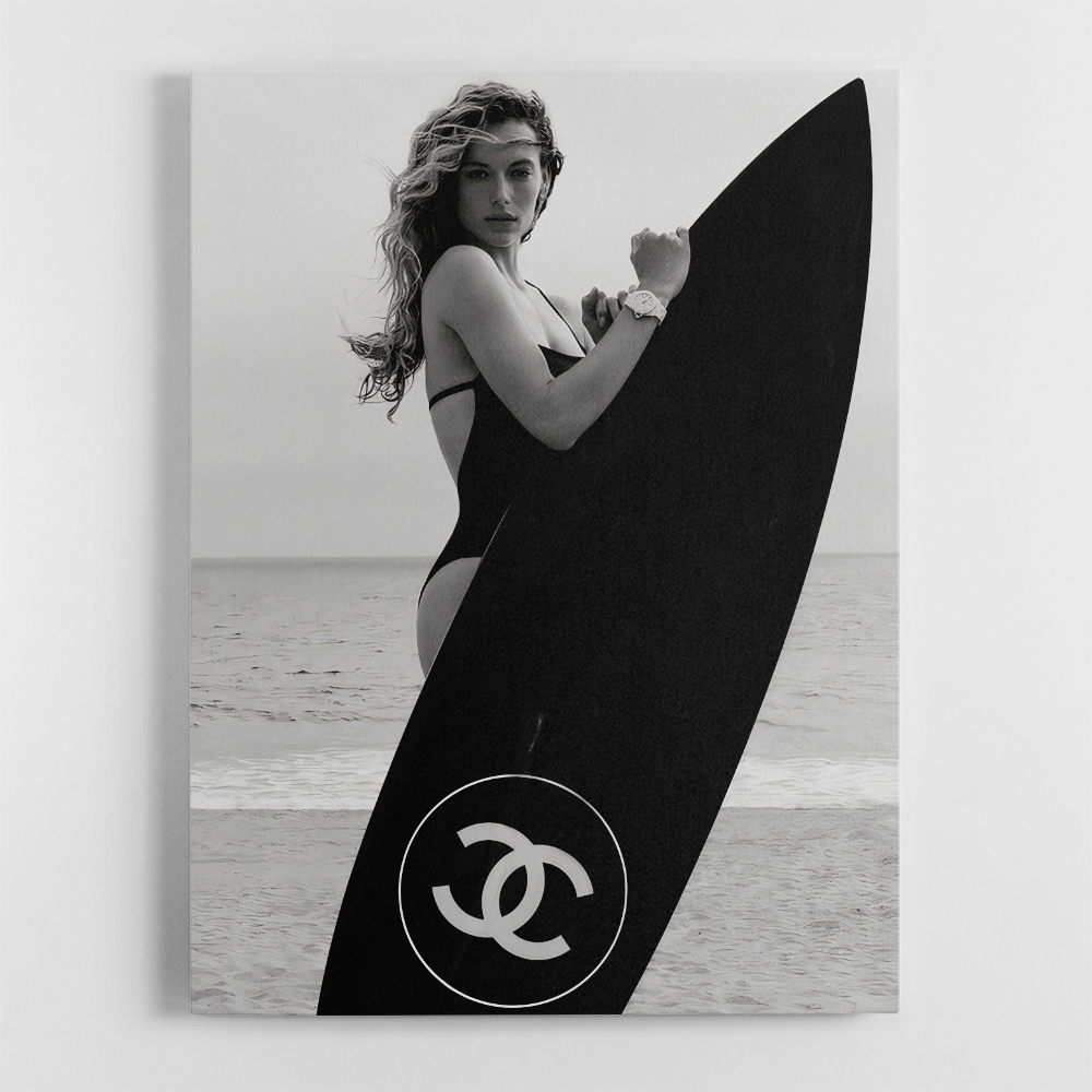 Chanel Surfer Girl 2 Wall Art